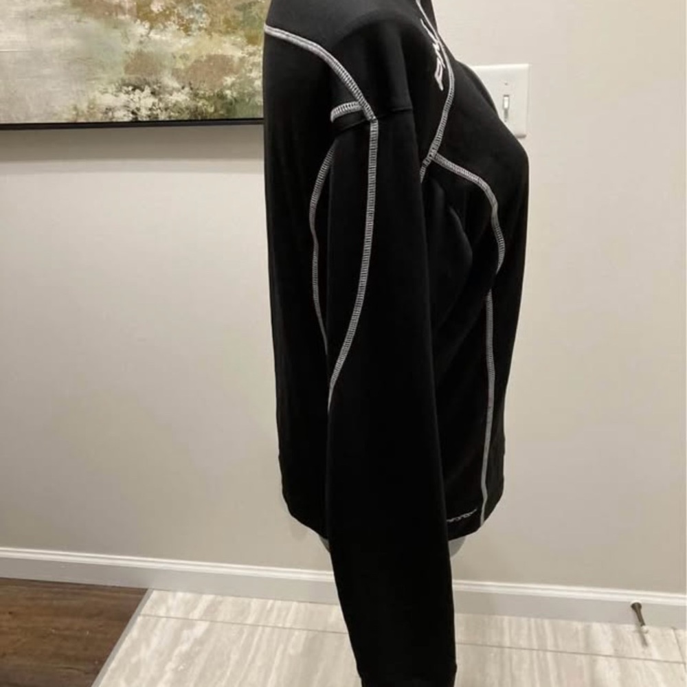 Ping Black Quarter-Zip Pullover With Michigan Sta… - image 3